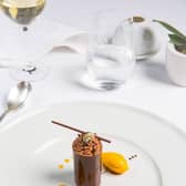 Picture: diners can enjoy a seven-course tasting menu before watching the fireworks