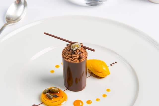 Picture: diners can enjoy a seven-course tasting menu before watching the fireworks