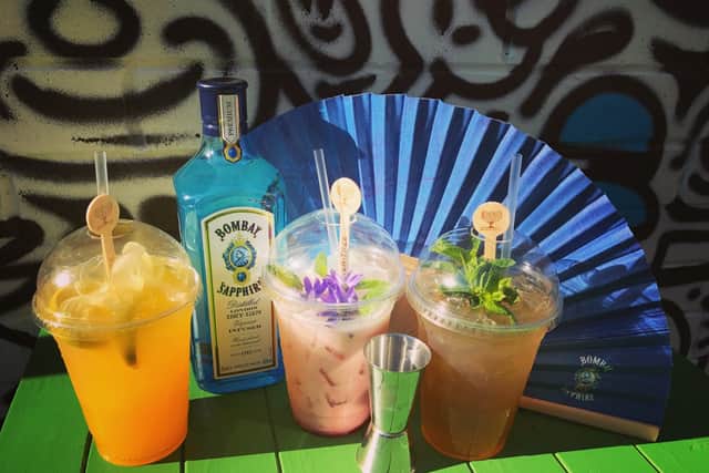 Picture: The Blackbird gin cocktails, supplied