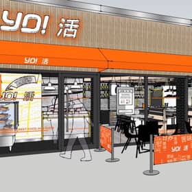 Picture: the latest Yo! Sushi in Glasgow, supplied