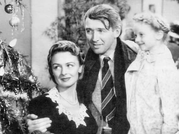 Jimmy Stewart in It's A Wonderful Life