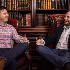 Michael Ballantyne and Ross Davidson - Co Founders of UWA Tequila. Picture: Contributed
