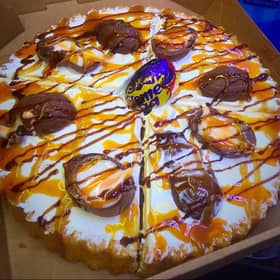 Creme Egg Pizza