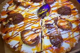 Creme Egg Pizza