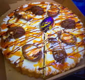 Creme Egg Pizza