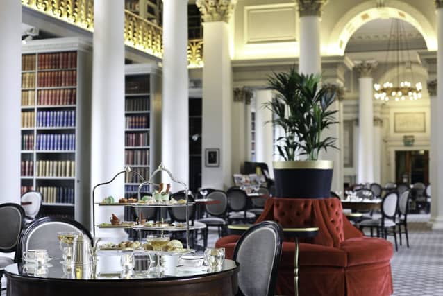 Colannades dining room in the Signet Library
