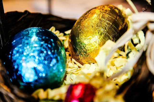 chocolate Easter eggs