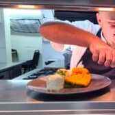 Iain Gourlay at the pass at Cringletie House Hotel
