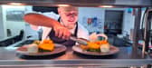 Iain Gourlay at the pass at Cringletie House Hotel