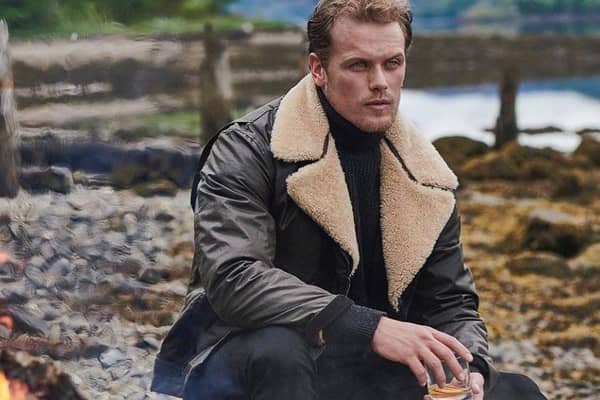 sam heughan drink