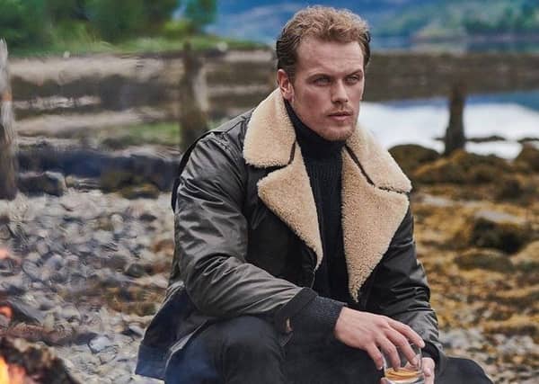 sam heughan drink