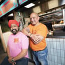 Tony Singh and Brother Lucky at their Food venture ‘Range Chaat at Bonnie & Wild St James Quarter Edinburgh 


Mark F Gibson / Gibson Digital 
infogibsondigital@gmail.co.uk
www.gibsondigital.co.uk

All images © Gibson Digital 2022