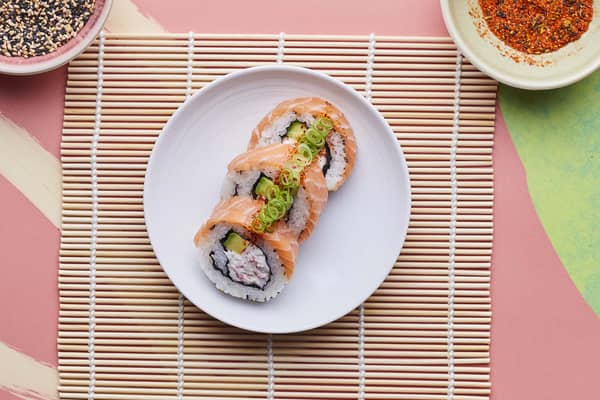Salmon Dragon Roll