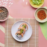 Salmon Dragon Roll