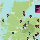 Picture: The Scottish Gin Society Gin Map, supplied
