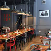 Tuk Tuk are renowned for their tapas-style Indian food (Photo: TSPL)

RESTAURANT REVIEW.

TUK TUK , LEVEN STREET EDINBURGH.

INDIAN STREET FOOD.