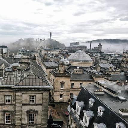 Picture: views of the city from the Penthouse, Edinburgh Grand Facebook