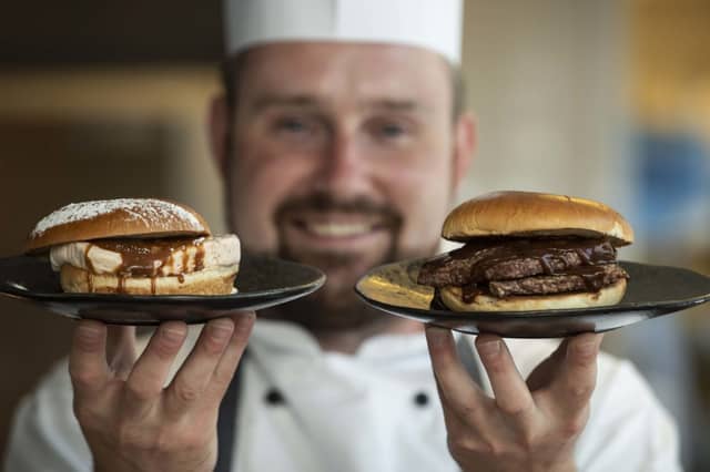 Picture: the ice cream square sausage roll, Gareth Easton