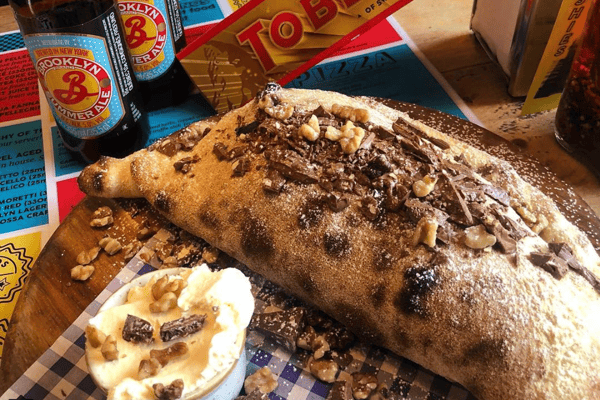 Chocolate calzones