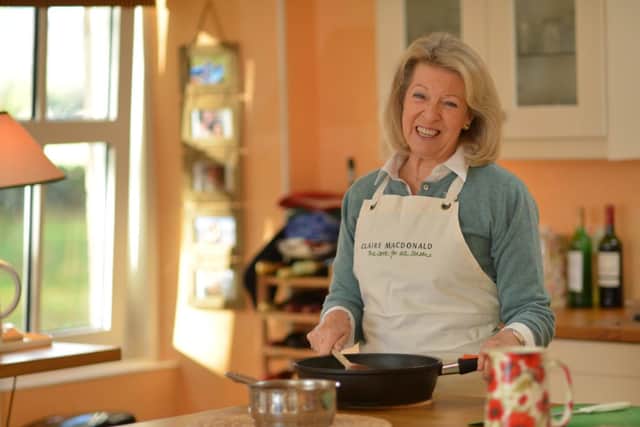 Picture: Lady Claire MacDonald's afternoon tea will be available at Gleneagles next month