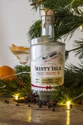Picture: Misty Isle Christmas mulled gin