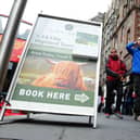 Edinburgh A-board ban