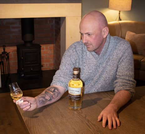 _Dave Broom & Alasdair Day with the first cask - credit Scott Mooney
