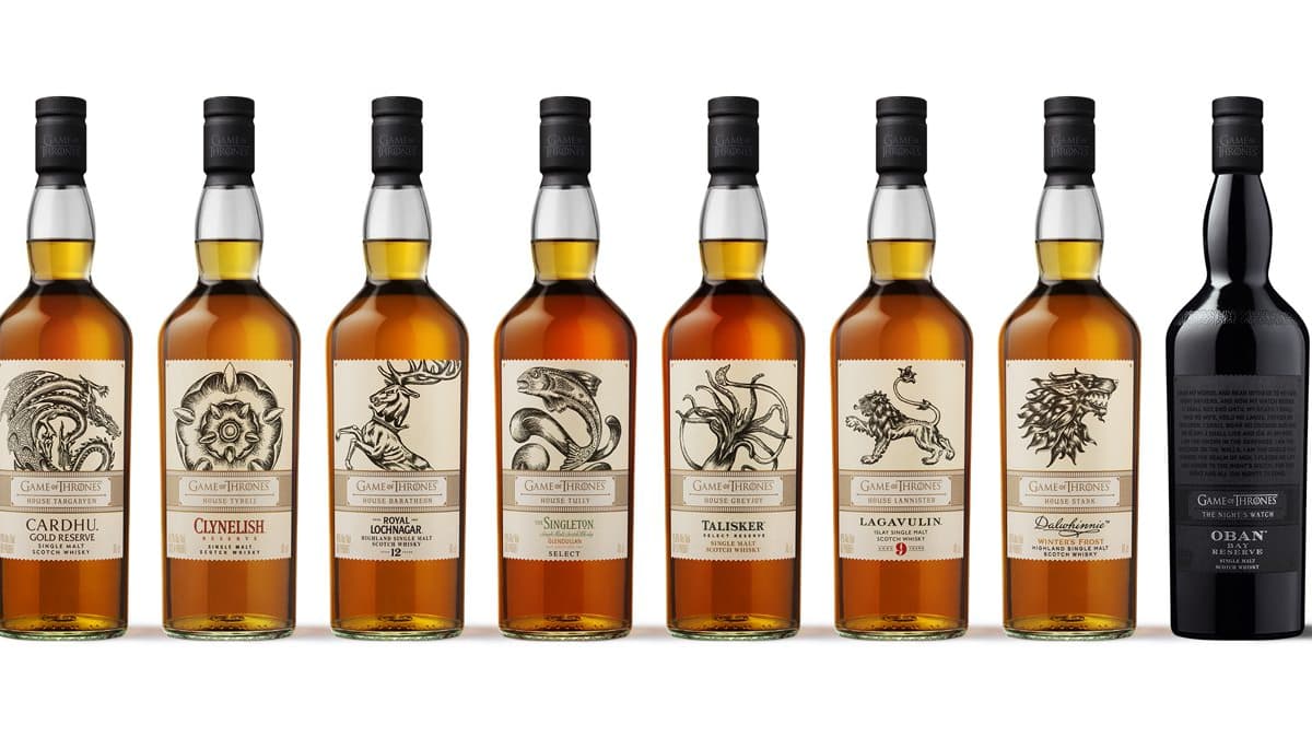 Single Malt Collection The wait for whisky fans is over as limited edition Game of Thrones ...