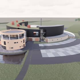 Picture: How the new distillery will look.