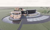 Picture: How the new distillery will look.