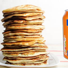 Irn-Bru pancakes