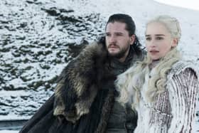 Undated Handout Photo from Game of Thrones - Season 8. Pictured: Kit Harington as Jon Snow and Emilia Clarke as Daenerys. See PA Feature SHOWBIZ TV Clarke. Picture credit should read: PA Photo/HBO. WARNING: This picture must only be used to accompany PA Feature SHOWBIZ TV Clarke.