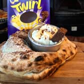 Civerinos Easter egg calzones