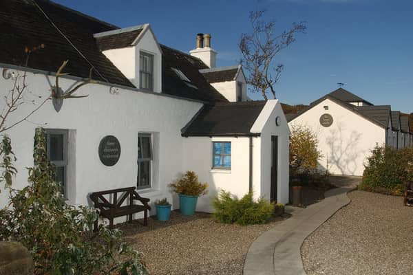 The Three Chimneys Restaurant on Skye
The restaurant and the" House over-by" on Skye. (picture: Neil Hanna)