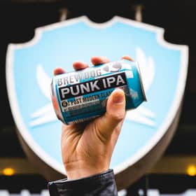 BrewDog will be giving away free cans of Punk IPA. Picture: BrewDog