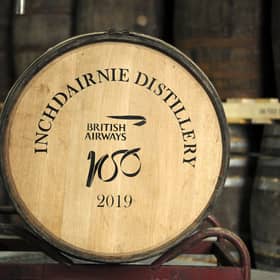 _Dave Broom & Alasdair Day with the first cask - credit Scott Mooney