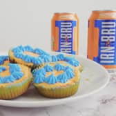 Irn-Bru cupcakes