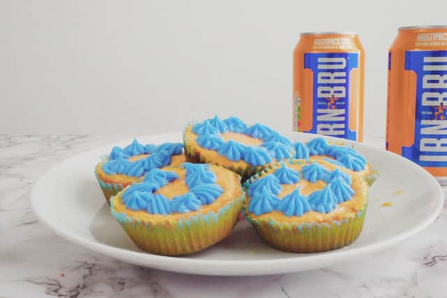 Irn-Bru cupcakes