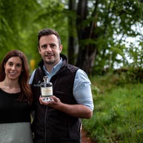 Picture: Emma and Nick Smalley, creators of The Teasmith Gin