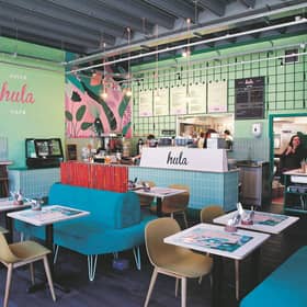 hula juice bar, fountainbridge