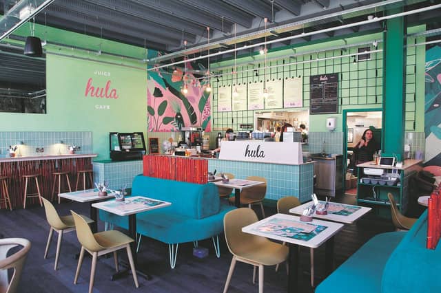 hula juice bar, fountainbridge