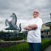 Masterchef winner, Gary MacLean, at Ingliston Country Club.