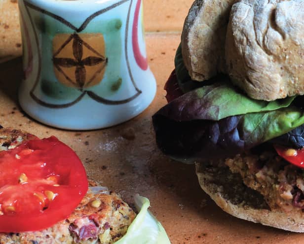 vegan square sausage