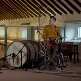 Scotch whisky cask bass drum