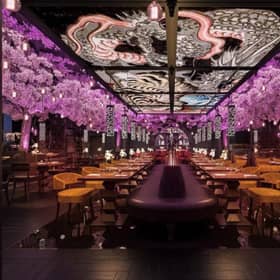 A preview of the main dining room at Tattu Edinburgh, due to open in November