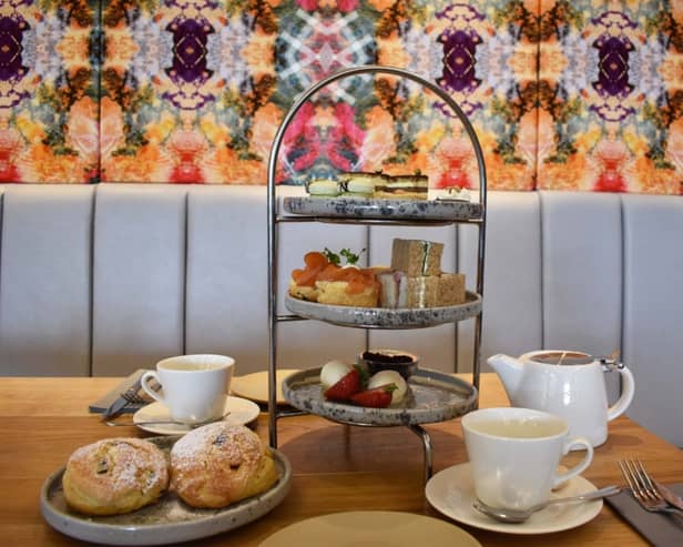 Picture: The Scottish Cafe afternoon tea
