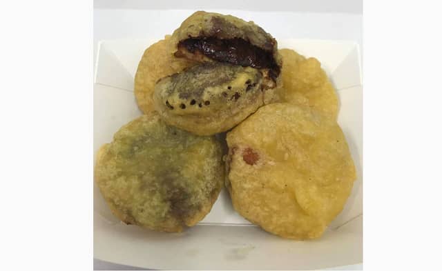deep fried Jaffa Cakes