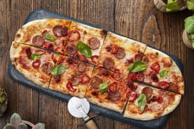 Zizzi vegan jackfruit pizza