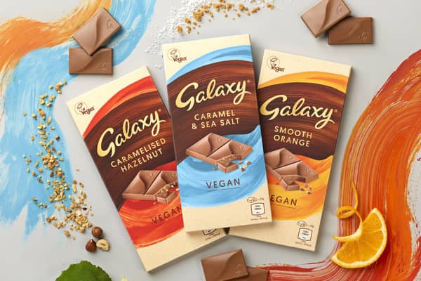 Galaxy vegan chocolate