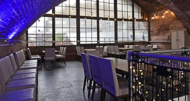 The arch was revamped in to a unique event space
